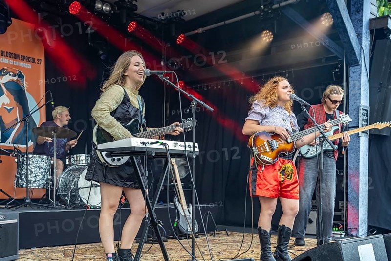 The band Gardens live at the Orange Blossom Special Festival, Beverungen, Germany