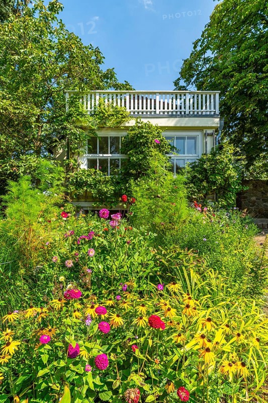 Hans Fallada Museum House and Garden, Carwitz, Feldberger Seenlandschaft, Mecklenburg Lake District, Mecklenburg-Western Pomerania, Germany