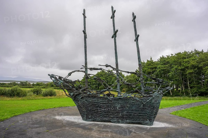 Famine Memorial, Croaghpatrick, Co. Mayo, Ireland