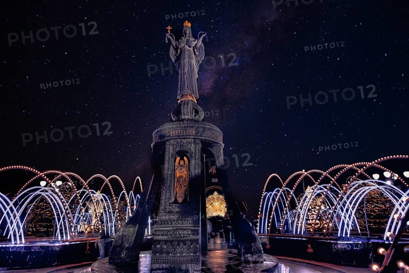 Krasnodar before the New Year. Russia