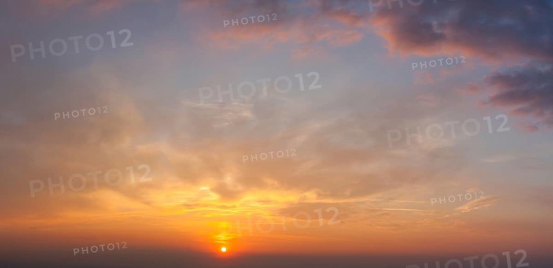 Beautiful dramatic scenic sunset sky background