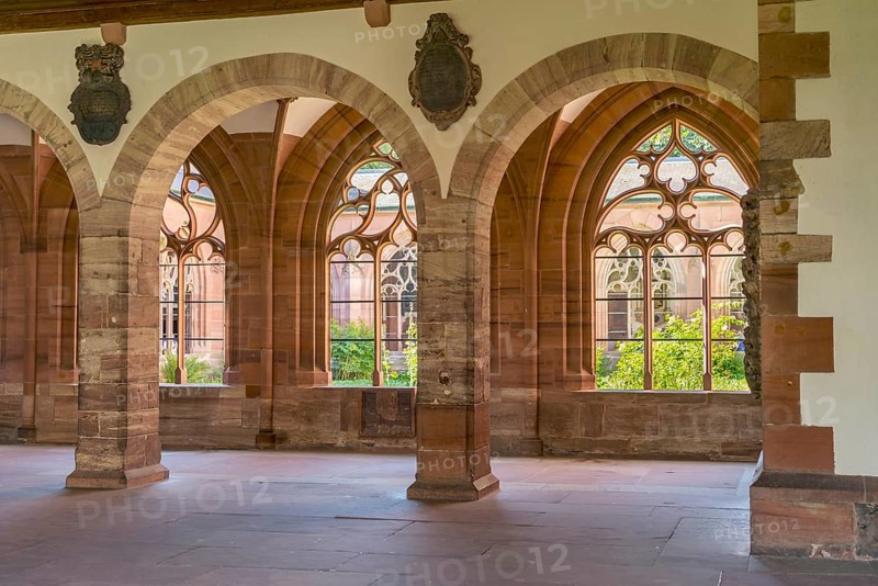 The cloister in Basel Minster, Basel