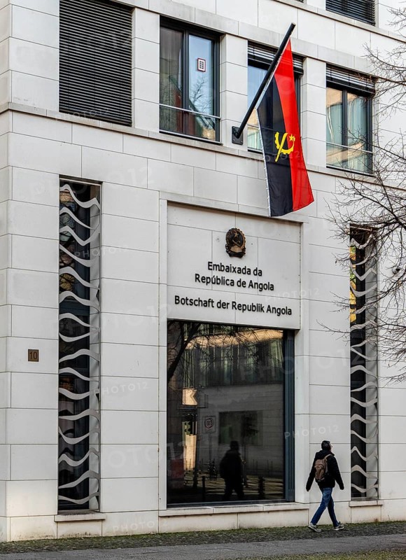 Embassy of the Republic of Angola in close proximity to the Foreign Office building, Berlin, Germany