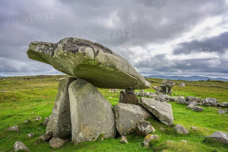 Dolmens of, Kilclooney, County Donegal, Ireland