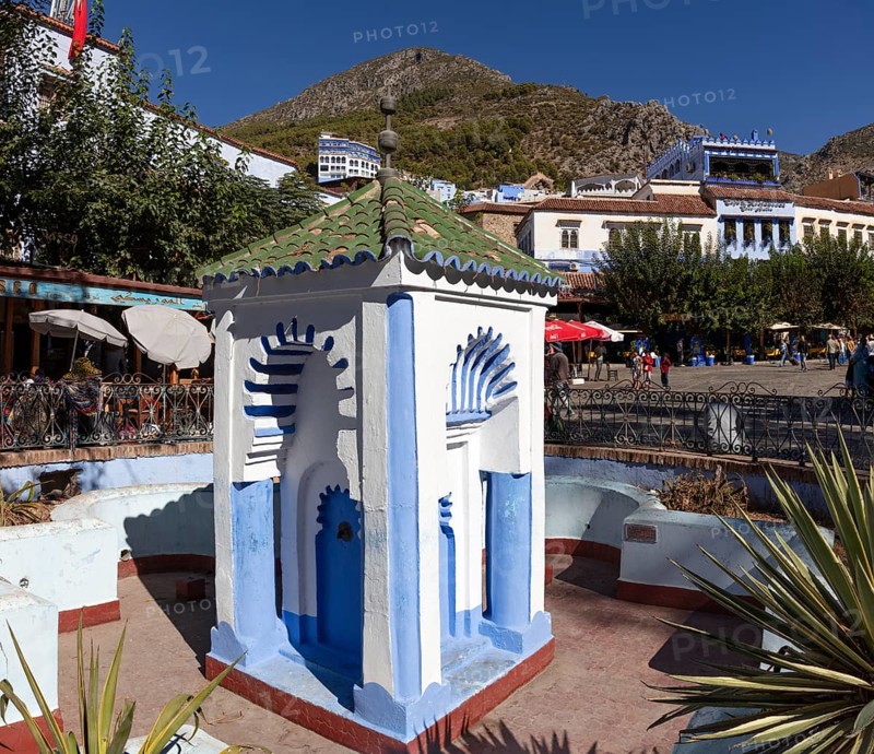 MAR, Chefchaouen, Medina, Pano