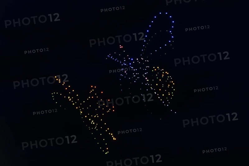 D, drone show