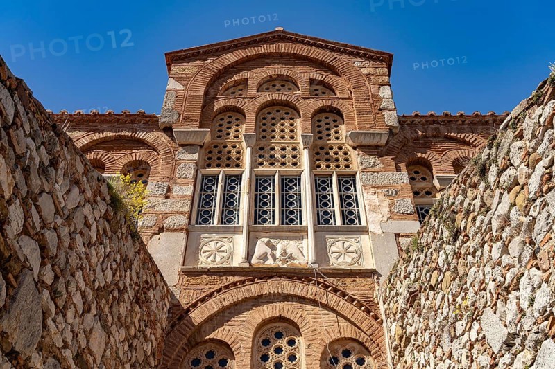 Catholic of Hosios Lukas Monastery, UNESCO World Heritage Site in Steiri, Greece
