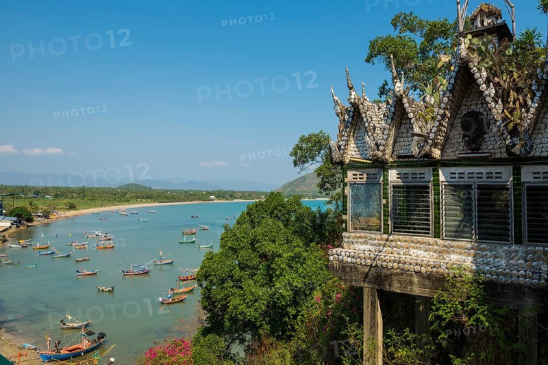 Tham Phra Non, Reclining Buddha Cave, Wat Ao Noi, Prachuap Khiri Khan, Prachuap Khiri Khan Province, Central Thailand, Thailand