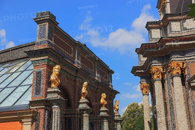 Sun Temple, New Palace, Hermitage in Bayreuth, Upper Franconia, Bavaria, Germany