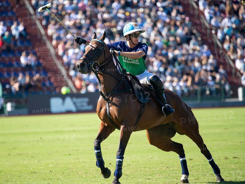 Polo player Adolfo Cambiaso called Poroto from the La Natividad La Dolfina team at the 132nd Argentine Open Polo Championship (Spanish 132nd Abierto Argentino de Polo de Palermo) at the Polo Stadium in Buenos Aires, Argentina