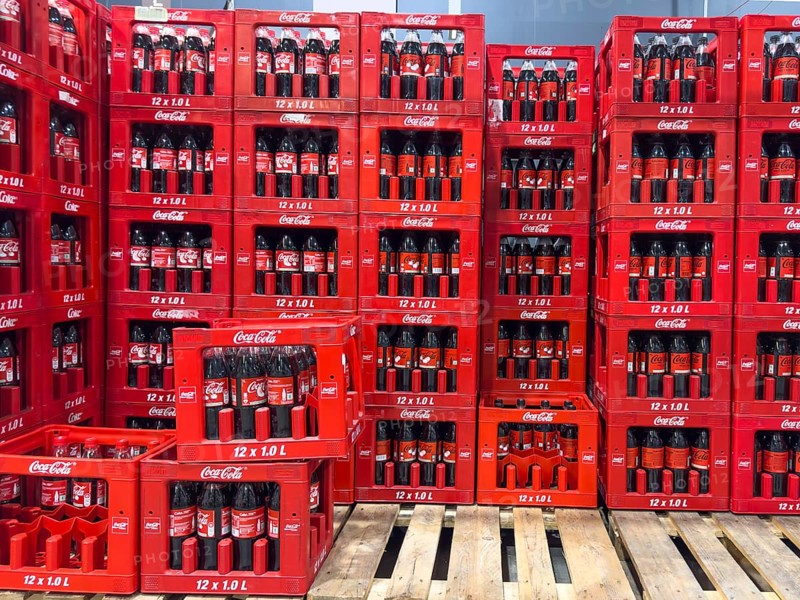 1 liter bottles of sugary drink soft drink Coca-Cola Coke Coca Cola, Germany