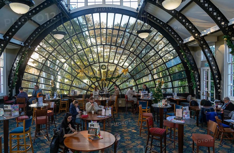 Orangery inside the The Imperial Wetherspoon pub, Exeter, Devon, England, UK