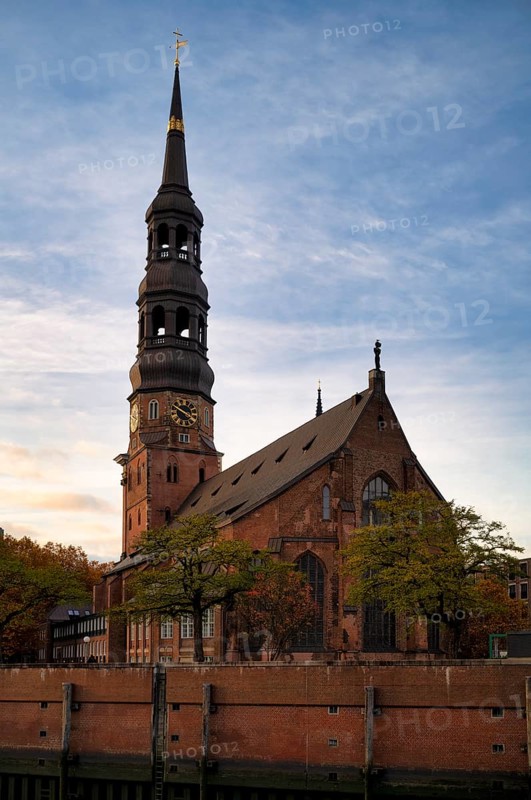 Hauptkirche Sankt Katharinen, Katharinenkirche, Free and Hanseatic City of Hamburg, Germany