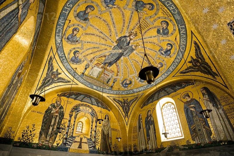 Chapel of Tears, Mont Sainte-Odile Abbey, Ottrott, Bas-Rhin Department, Alsace, France