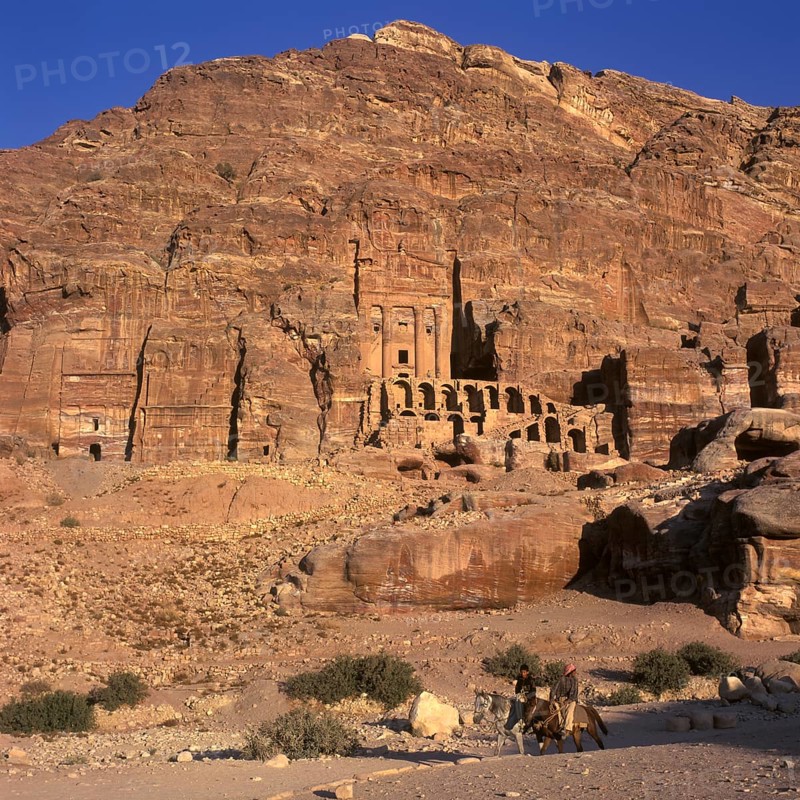 Urn Tomb, Nabatean Rock Town Petra, Jordan