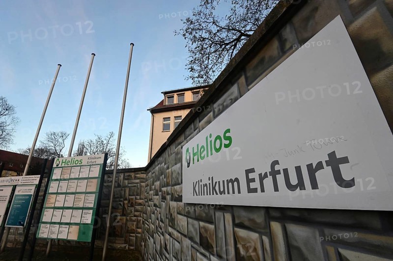 Access to Helios Clinic Erfurt on Nordhäuser Straße