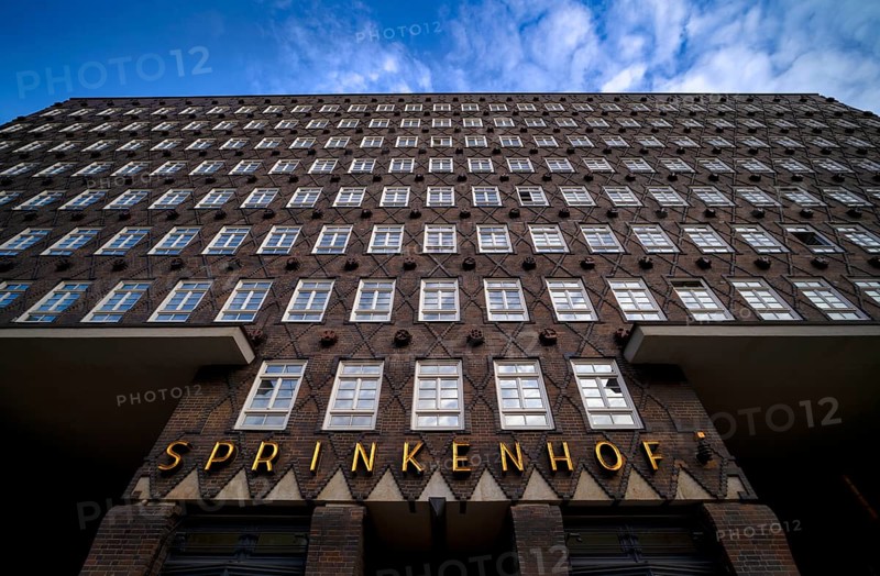 Sprinkenhof, Kontorhaus, façade, brick expressionism, Kontorhausviertel, Free and Hanseatic City of Hamburg, Germany