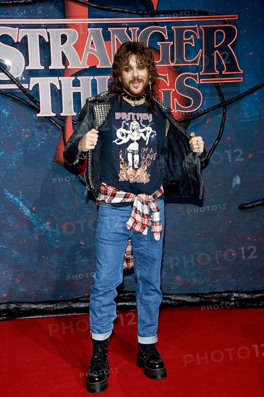 Riccardo Simonetti at the Stranger Things fan event in Hangar 7 at Tempelhof Airport in Berlin on 18.11.2025