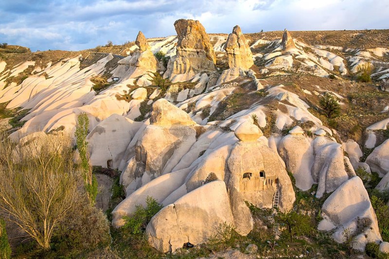 Balloon ride over fantastic tuff rock formations, Cappadocia, Turkey, Cappadocia, Turkey