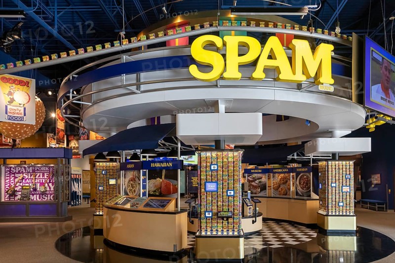 Austin, Minnesota - The SPAM Museum. SPAM is a lunch meat made of pork and ham, canned by Hormel Foods