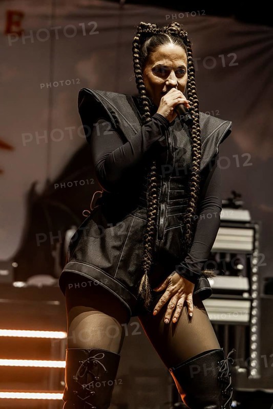 LaFee (real name: Christina Klein) live on Shadow & Light Tour 2025 at Berlin's Tempodrom on 26.10.2025