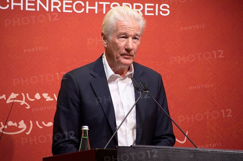 Richard Gere (International Chairman of the International Campaign for Tibet), at the presentation of the Snow Lion Human Rights Prize, Umweltforum Berlin, Berlin, 25.10.2025