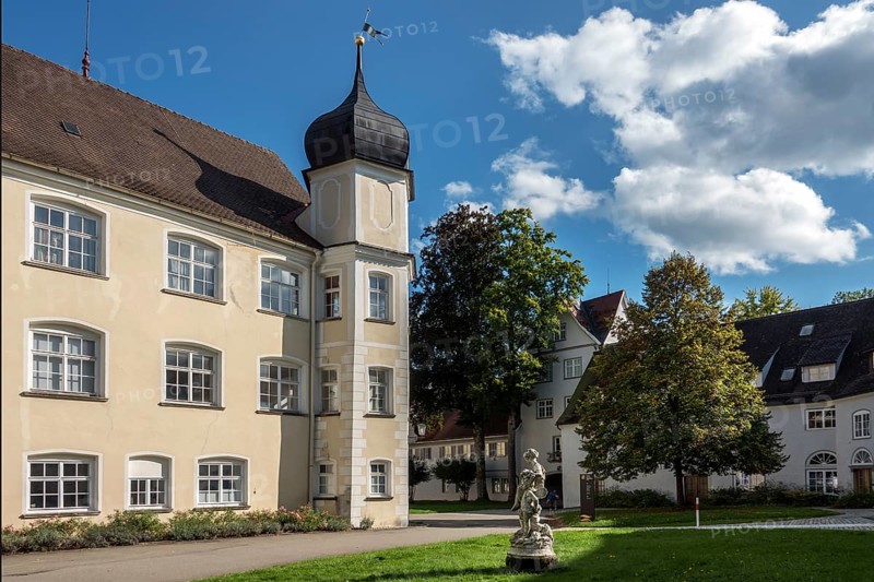 Castle in Isny, Allgäu, Baden-Württemberg, Germany