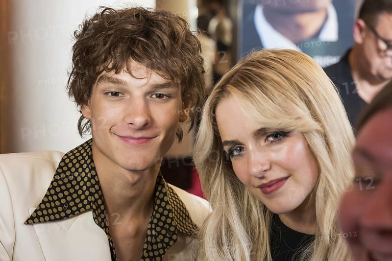 Mason Thames and Mckenna Grace on the red carpet for the special screening of All das Ungesagte zwischen uns - Regretting You at Zoo Palast, Berlin, 12 October 2025