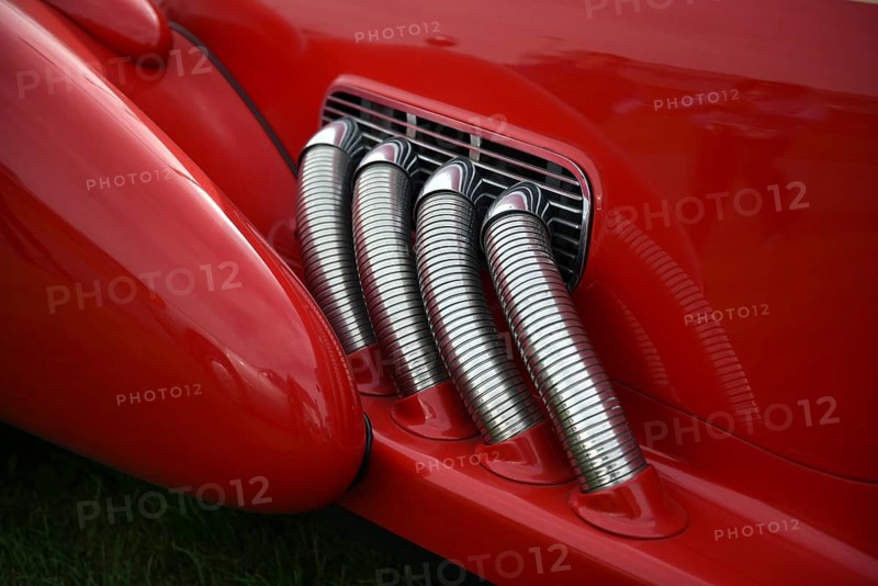 The very rare luxury sports car, vintage car, sports car, SCEPTRE 6.6S, at a classic car meeting in Büsum, Schleswig-Holstein, Germany