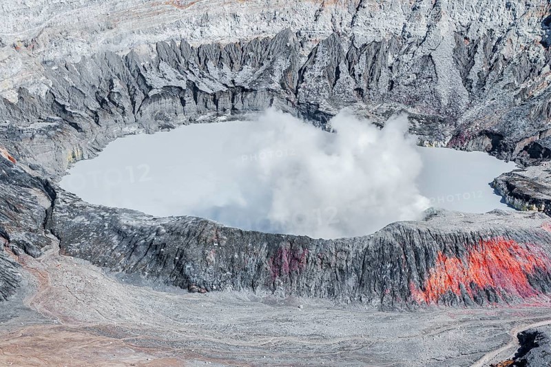Poas volcano, Poas National Park, Costa Rica, Central America