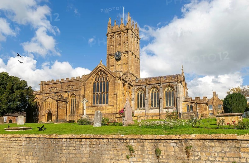 Minster church of Saint Mary, Ilminster, Somerset, England, UK