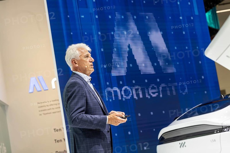 Gerhard Steiger, Chariman Momenta Europe. Momenta Global Ltd. is a Chinese developer of software for self-driving vehicles using artificial intelligence. IAA MOBILITY in Munich. The motor show presents itself as a holistic mobility trade fair. Cars continue to take centre stage, however, with Chinese manufacturers gaining ground. Munich, Bavaria, Germany