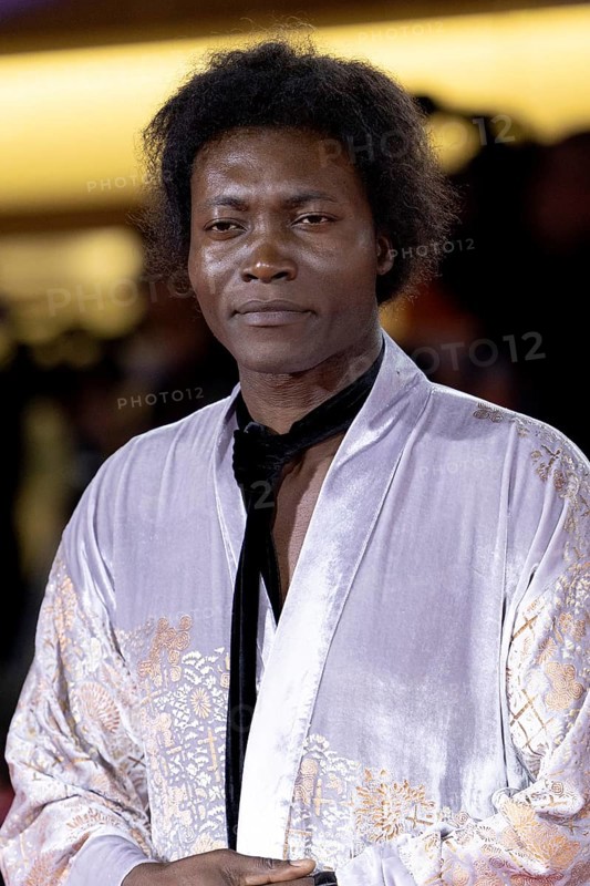 Venice, Italy - 3 September 2025: Benjamin Clementine during the red carpet of - Cartier Glory To The Filmmaker Award 2025 and In the Hand of Dante - during the 82nd Venice International Film Festival