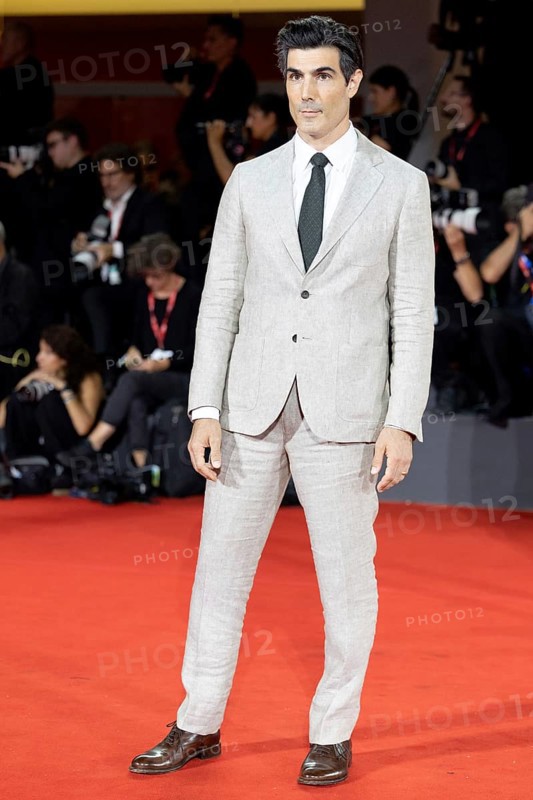 Venice, Italy - 3 September 2025: Louis Cancelmi during the red carpet of - Cartier Glory To The Filmmaker Award 2025 and In the Hand of Dante - during the 82nd Venice International Film Festival