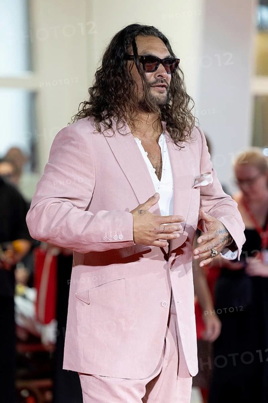 Venice, Italy - 3 September 2025: Jason Momoa during the red carpet of - Cartier Glory To The Filmmaker Award 2025 and In the Hand of Dante - during the 82nd Venice International Film Festival
