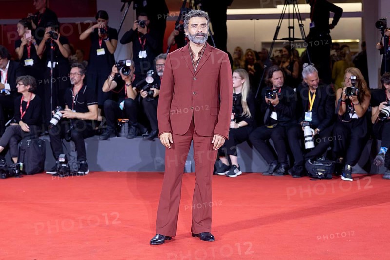 Venice, Italy - 3 September 2025: Oscar Isaac during the Red Carpet of - Cartier Glory To The Filmmaker Award 2025 and In the Hand of Dante - during the 82nd Venice International Film Festival
