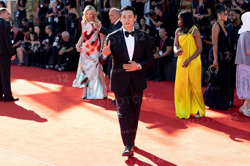 Venice, Italy - 3 September 2025: Teo Yoo during the red carpet of - The Voice Of Hind Rajab - during the 82nd Venice International Film Festival