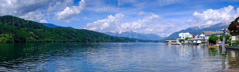 Millstatt, Lake Millstatt, Carinthia, Austria