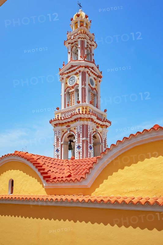 Panormitis monastery, Panormitis, Symi Island, Dodecanese Islands, Greece