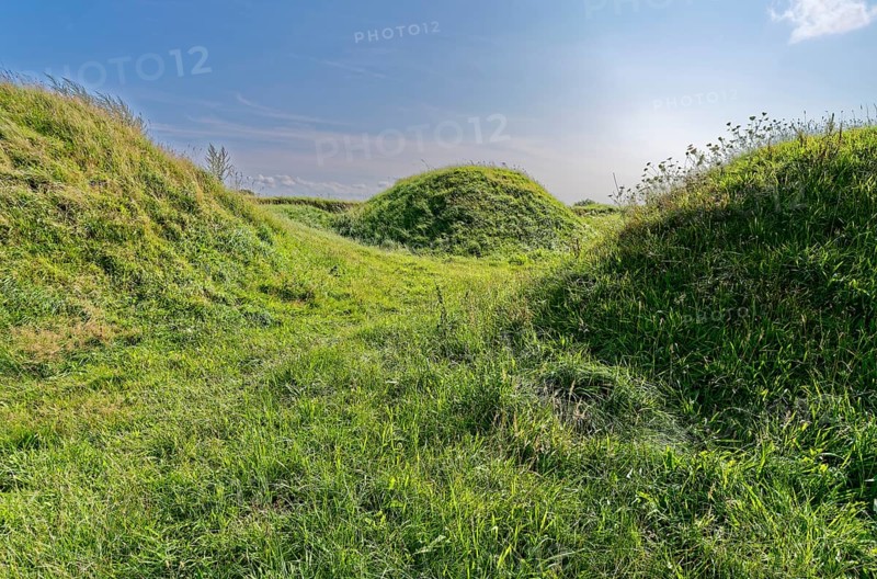 Parts of the Danewerk rampart system. Danewerk, part of the Haithabu and Danewerk UNESCO World Heritage Site, is a fortification for the defence of trade routes from the Viking Age in the municipality of Dannewerk in the Schleswig-Flensburg district. Dannewerk, Schleswig-Holstein, Germany