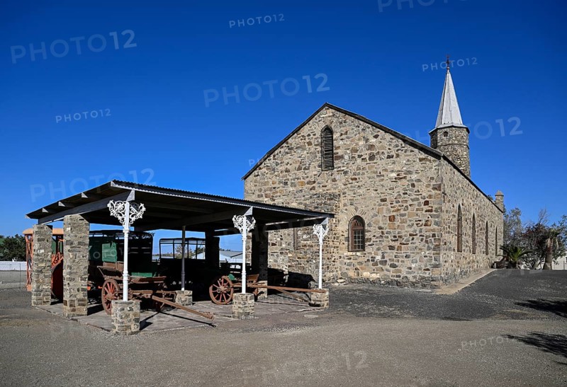 Rhenish Mission Church from 1895, today the Keetmanshoop Museum, Keetmanshoop, Karas Region, Namibia