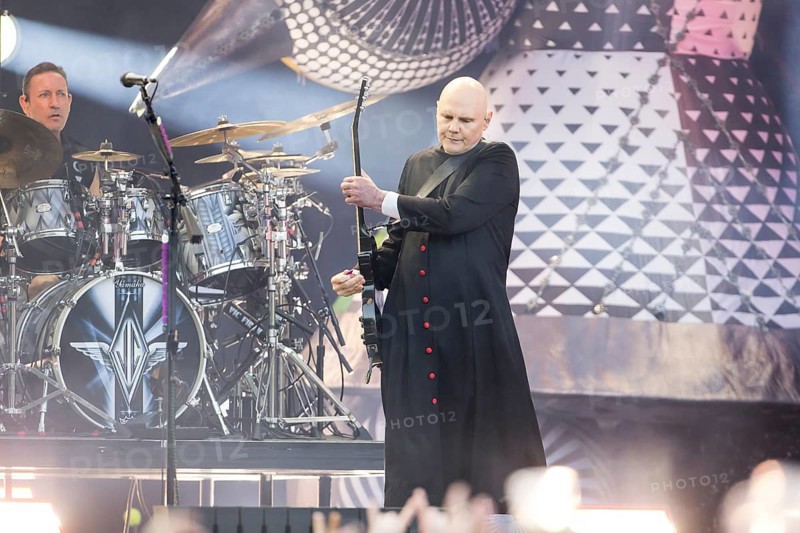 Billy Corgan, lead singer of The Smashing Pumpkins live on The Aghori Tour at the Zitadelle Spandau in Berlin on 06/08/2025