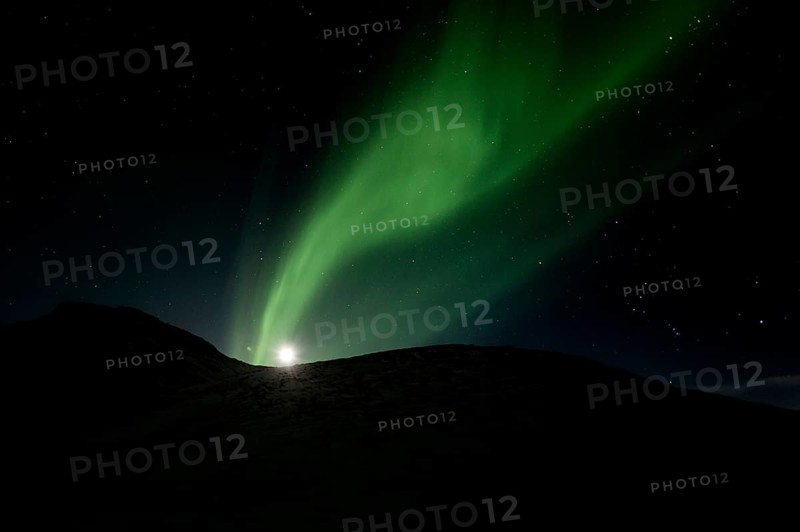 Northern Lights, Close to Keflavik, Ring Road, Mountains, Frost, Winter, Cold, Snow, Night, Iceland* Northern Lights, Close to Keflavik, Ring Road, Mountain Range, Cold, Snow, Night, Iceland