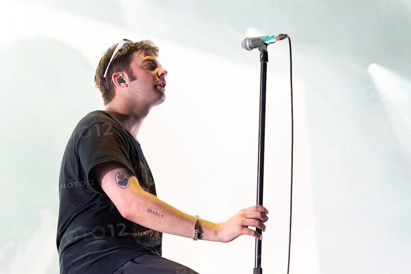 Grian Chatten, Singer, Fontaines D.C., Post Punk, Music Band, Ireland, open air at the Citadel Music Festival, 05.08.2025, Zitadelle Spandau, Berlin, Germany < english> Fontaines D.C., Post Punk, Music Band, Ireland, open air at the Citadel Music Festival, August 5, 2025, Spandau Citadel, Berlin, Germany
