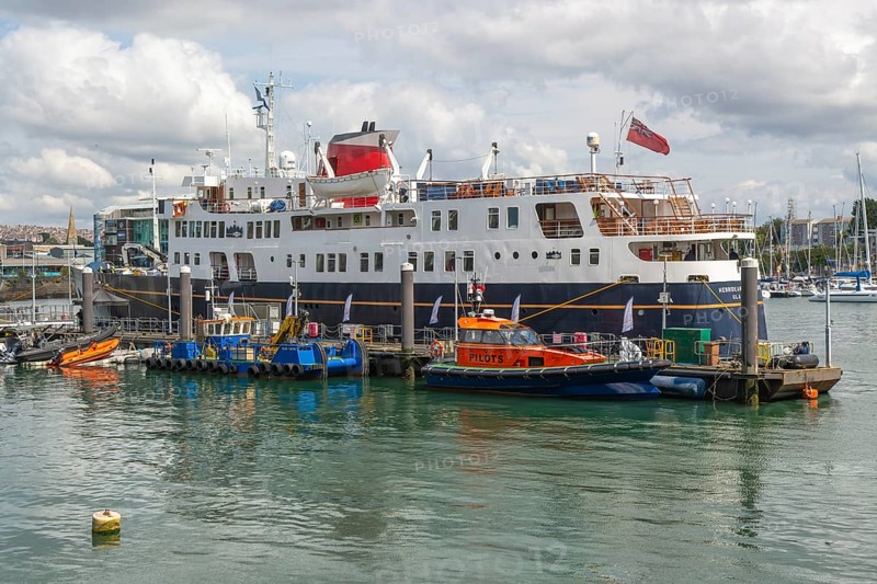 Hebridean Princess historic cruise ship vessel, Sutton Harbour, Plymouth, Devon, England, UK