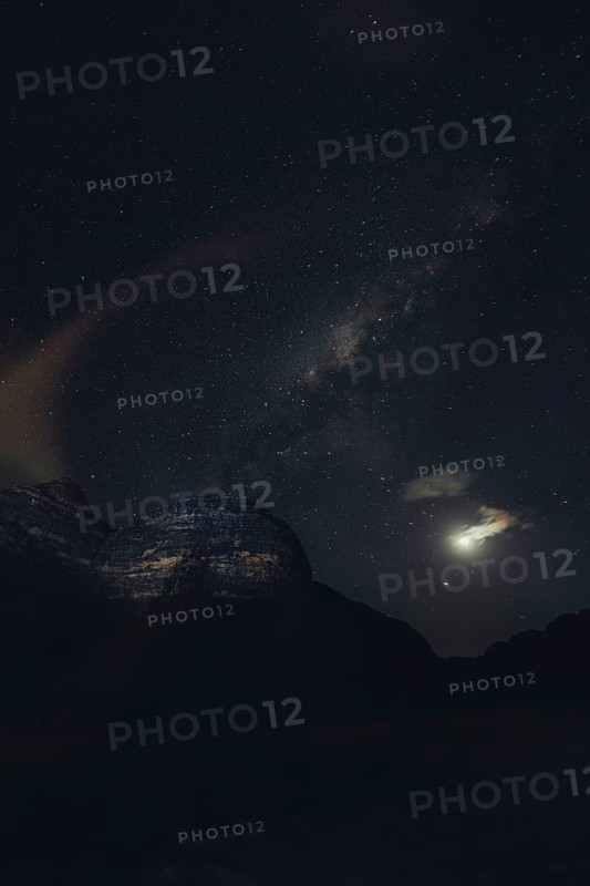 Starry sky with the Milky Way over the Bungle Bungles in Australia in the Outback, Australia