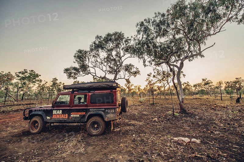 Australia Outback Landrover Camper, Australia