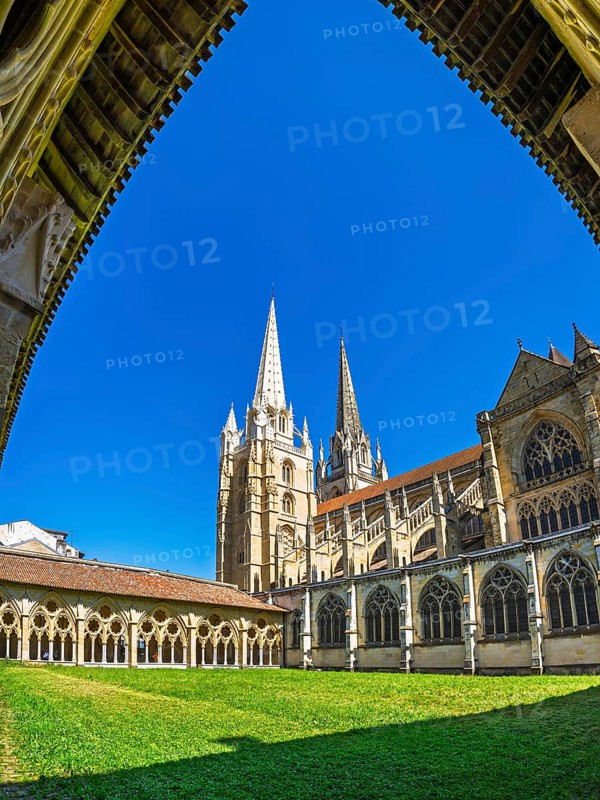 Cathedrale Sainte-Marie in Bayonne, Basque Country, Southwest France