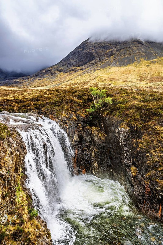 Fairy Pools and Waterfalls, Glen Brittle, Black Cuillin, Isle of Skye, Scotland, UK