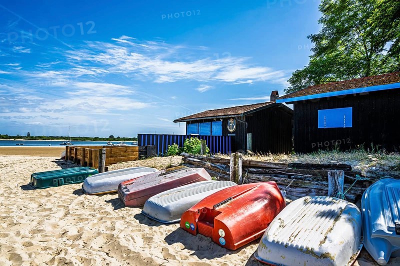 Beach in La Teste-de-Buch, Arcachon, Gironde, France